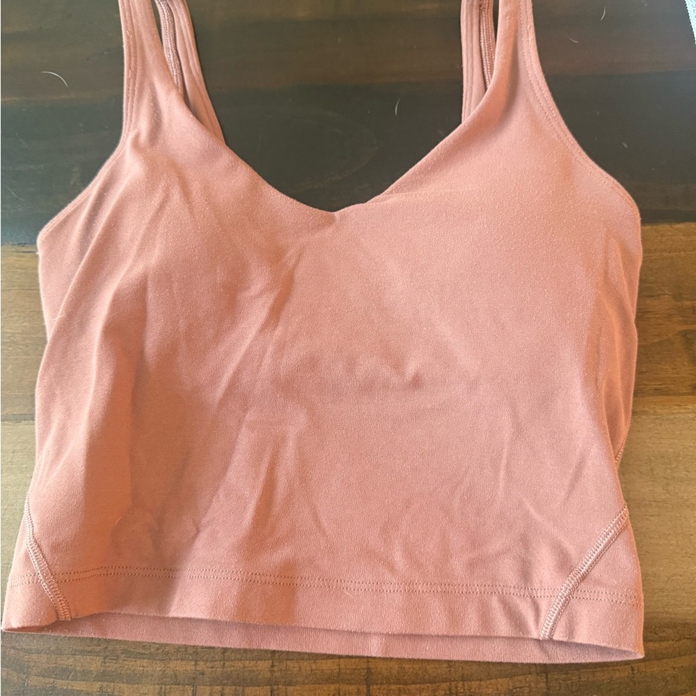 Lululemon Align Tank Top Desert Rose Color